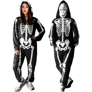 Halloween Skeleton Bodysuits, Cross-Dressing Clothes for Halloween